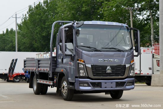 中国重汽howo统帅130马力385米排半栏板轻卡国六中体zz1047f3314f145