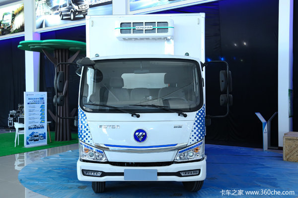 福田 智蓝 4.5T 4.08米纯电动冷藏车(BJ5045XLCEVZ9)100.46kWh
