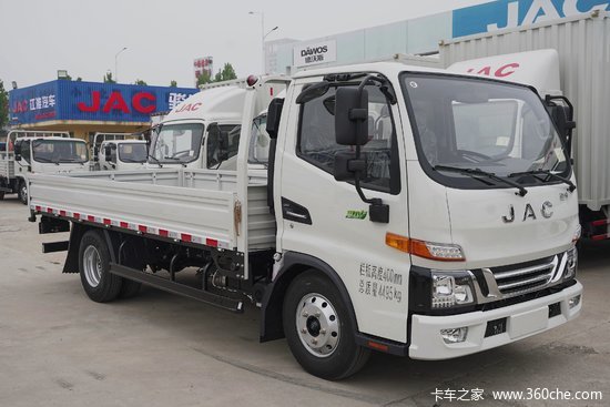 江淮 骏铃v5 地库版 150马力 4.22米单排栏板轻卡(hfc1045p32k4c7s)