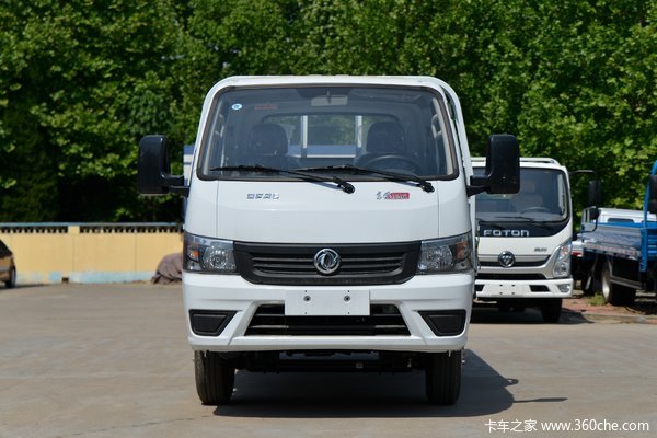 东风途逸t595马力299米双排栏板小卡国六