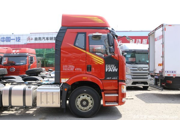 一汽解放广州运力新J6P质惠版3.0.460马力牵引车
