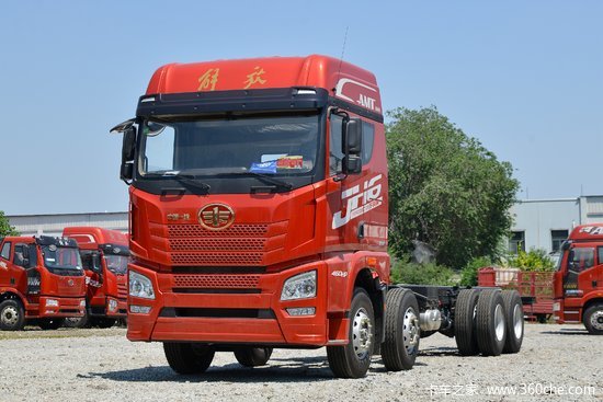 解放 jh6重卡 领航版2.0 290马力 6x2 8.