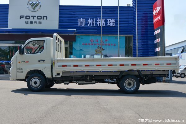 福田 祥菱M2 舒适型 1.6L 122马力 汽油 3.7米单排栏板微卡(BJ1032V5JV5-01)