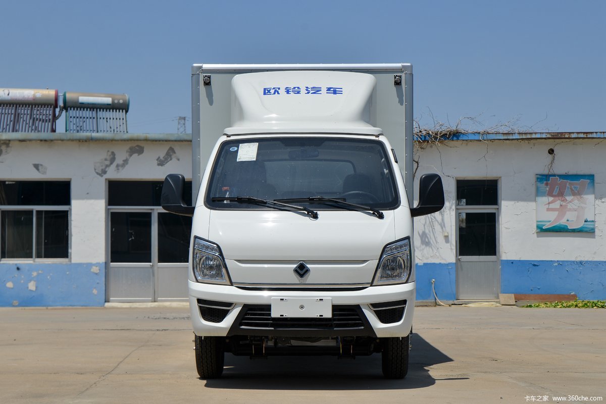 欧铃汽车 V5 尊享版 1.6L 105马力 CNG 4.005米单排翼开启厢式轻卡(国六)