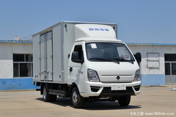 吉利商用车,欧铃v5油气两用版厢式货车,促销价69800