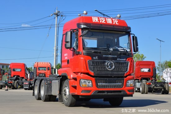 陕汽重卡德龙m3000s430马力6x4牵引车国六sx4259md4q1