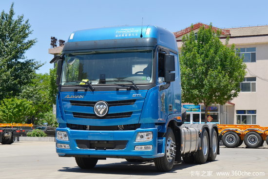 福田欧曼gtl质享版基本型460马力6x4牵引车国六后桥400bj4259y6dhl14