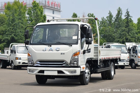 江淮 康铃j5 152马力 3.85米排半栏板轻卡(国六)(hfc1045p22k1c7s)