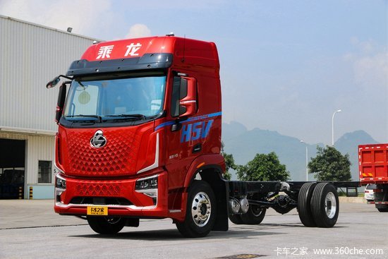 东风柳汽 乘龙h5v 270马力 4x2 6.8米栏板载货车(国六)报价|图片_内江