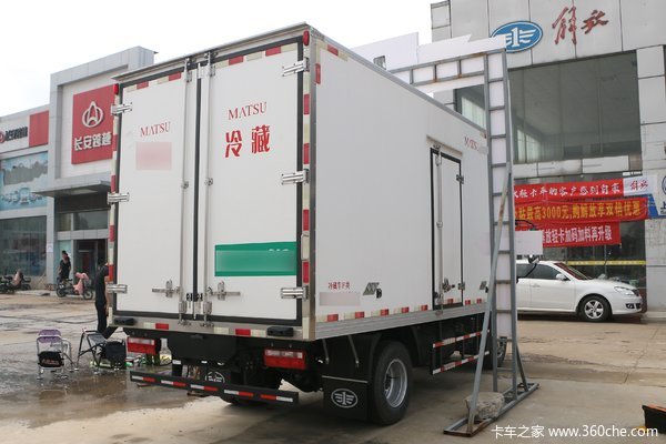 城市配送运输好帮手 虎V冷藏车 仅售11.18万