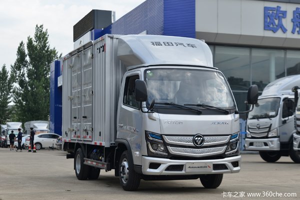 福田 欧马可Xpro 轻盈版 158马力 4.14米AMT自动档单排厢式轻卡(BJ5044XXY-4A)