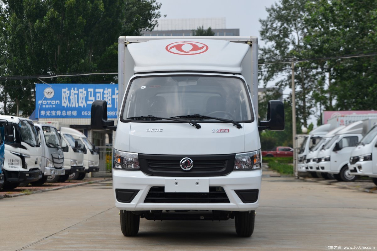 东风途逸 T5 年度款 豪华版 1.6L 105马力 CNG 3.05米双排厢式小卡(国六)