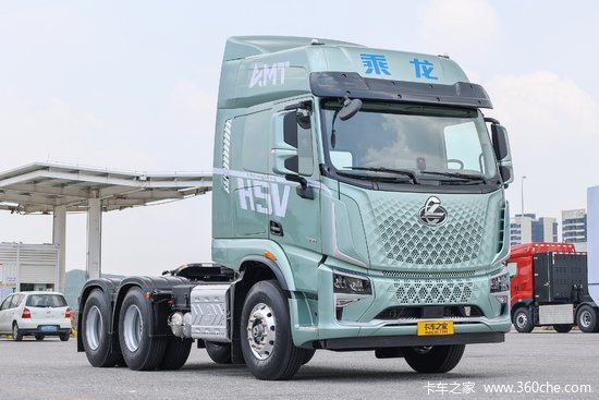 东风柳汽 乘龙h5v 460马力 6x4 amt自动挡牵引车(国六)