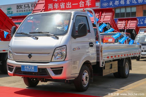 欧铃汽车 V5 1.6L CNG 105马力 4.005米单排栏板微卡(国六)(ZB1035VDD2L)