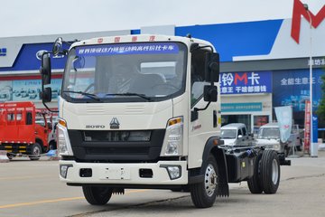 中国重汽HOWO 悍将 115马力 4.15米单排栏板轻卡(国六)(ZZ1047C3314F145) 卡车图片