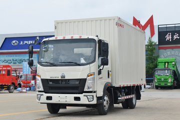 中国重汽HOWO 悍将 115马力 4.15米单排厢式轻卡(国六)(ZZ5047XXYC3314F145) 卡车图片