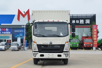 中国重汽HOWO 悍将 160马力 3.85米排半厢式轻卡(国六)(ZZ5047XXYG3214F144H)