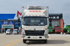 中国重汽HOWO 悍将 150马力 4X2 4.1米冷藏车(法士特8档)(ZZ5047XLCH3315F145)