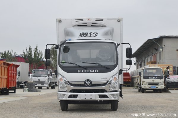 福田 奥铃速运 160马力 4X2 4.085米冷藏车(BJ5045XLC8JDA-AB1)