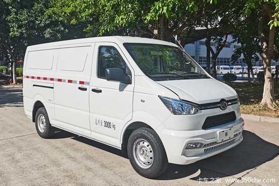 厦门金龙 龙耀6 3t 4.86米纯电动封闭货车41.86kwh