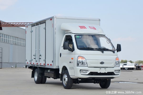 凯马 锐航X1 2.0L 122马力 汽油/CNG 3.63米单排厢式微卡(国六)(KMC5039XXYNG318D6)