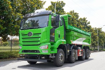 一汽解放 J6L重卡 350马力 8X4 6.2米自卸车(国六)(CA3310P62K1LT4E6)