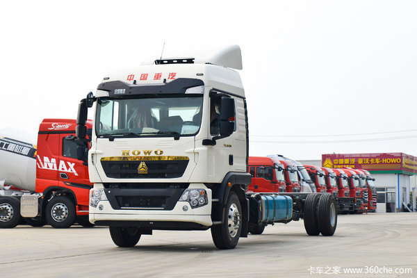 中国重汽 HOWO TX 250马力 4X2 9.6米厢式载货车(国六)(10挡)(ZZ5187XXYK711GF1)