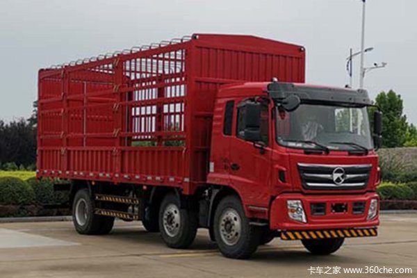 凯马 运腾 220马力 6X2 7.2米仓栅式载货车(国六)(KMC5240CCYA540P6)