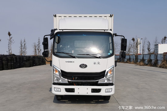 中国重汽豪曼h345t41米单排纯电动厢式轻卡zz5048xxyg17zbev28114kwh