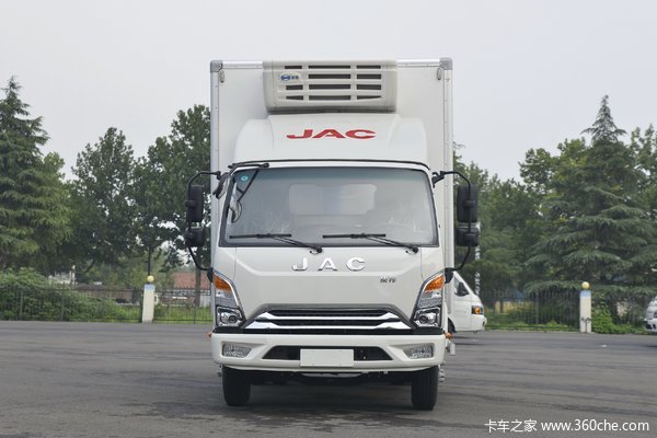 江淮 康铃J6 152马力 4X2 3.7米排半冷藏车(国六)(HFC5043XLCP21K1C7S-1)