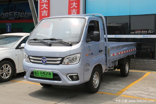 福田 祥菱M1 豪华型 2.8T 3.05米单排纯电动栏板微卡(BJ1031EVJA3)