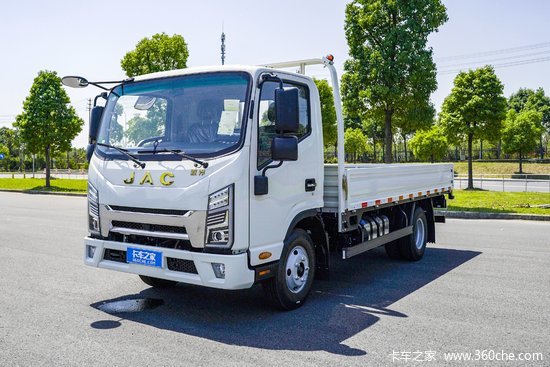 江淮骏铃s6130马力418米单排栏板轻卡国六hfc1043p72k1c7s