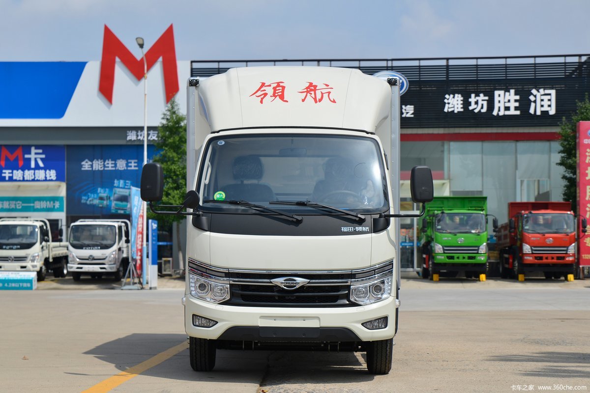 福田 时代领航S1 1.5L 129马力 CNG 3.7米单排仓栅式小卡