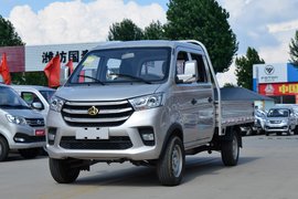 旗舰001版 1.6L CNG 105马力 东安5档 2.6米双排栏板微卡