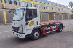 中国重汽 豪曼H3 130马力 4X2 车厢可卸式垃圾车(国六)(旺龙威牌)(WLW5048ZXXZZ)