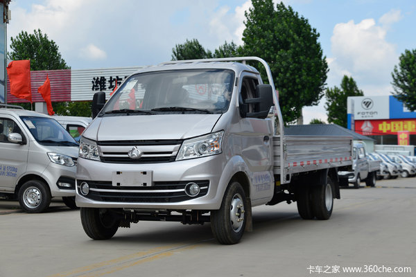 长安跨越王X5 PLUS 标准型 1.6L 105马力 CNG 3.6米单排栏板小卡(SC1034FRD6B1NG)