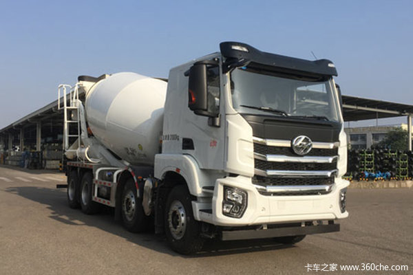 上汽红岩 杰虎H6 标载版 350马力 8X4 7.8方混凝土搅拌运输车(CQ5317GJBEY08286)