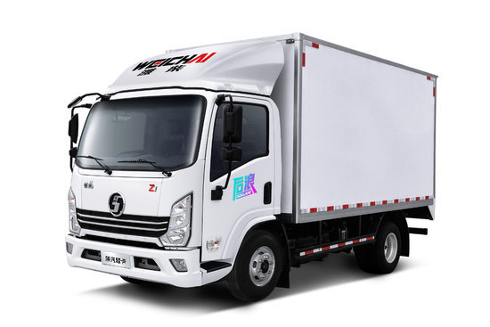 陕汽轻卡 后浪 140马力 4.18米单排厢式轻卡(国六)(ytq5041xxykh334)