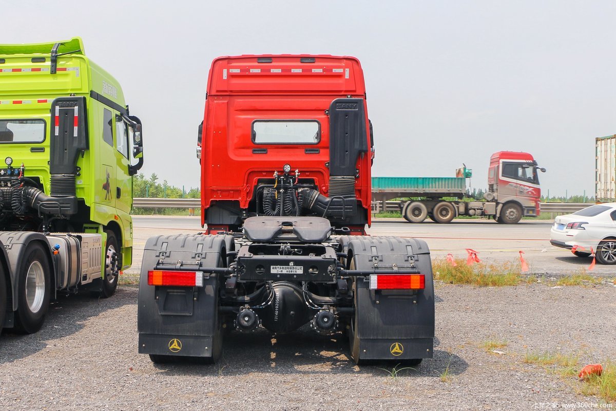 【图】三一重卡 江山版 460马力 6X4 牵引车(国六)(HQC42503S1S13F)_实拍图片_1507681_卡车之家