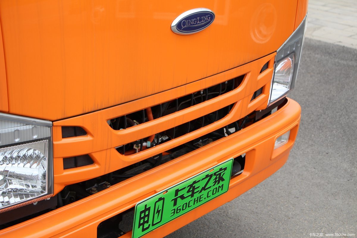 【图】庆铃 五十铃EV100 4.5T 3.235米双排纯电动栏板轻卡(QL1041BEVECHW)89.12kWh_实拍图片_1614213 ...