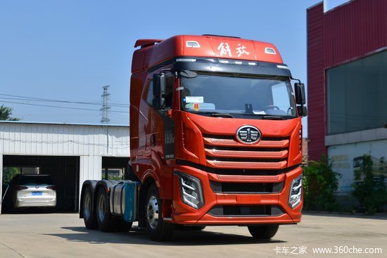 一汽解放 j6v重卡 北方版 520马力 6x4 amt自动档牵引车(ca4250p66k25