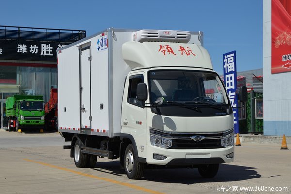 福田 时代领航S1 120马力 3.7米冷藏车(国六)(BJ5045XLC9JB5-24)