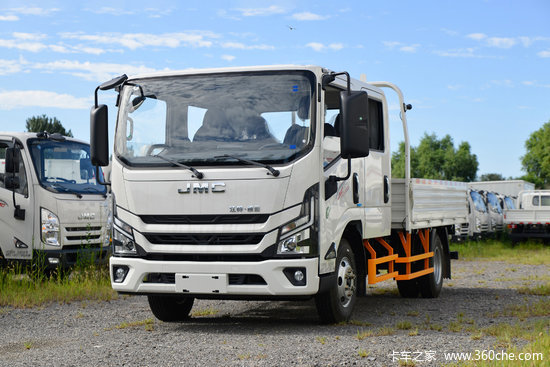 2米双排栏板轻卡(国六)(气刹)(jx1044tsgb26)报价|图片_浙江台州江铃