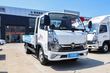 [129张]福田 奥铃m卡 122马力 3.7米单排栏板小卡(国六)(bj1044v9.