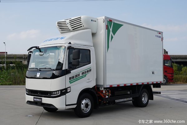 远程 星智H8R 经济包 4.5T 4.02米单排插电式混合动力冷藏车(气刹)(JGL5049XLCSHEVGN2)53.58kWh