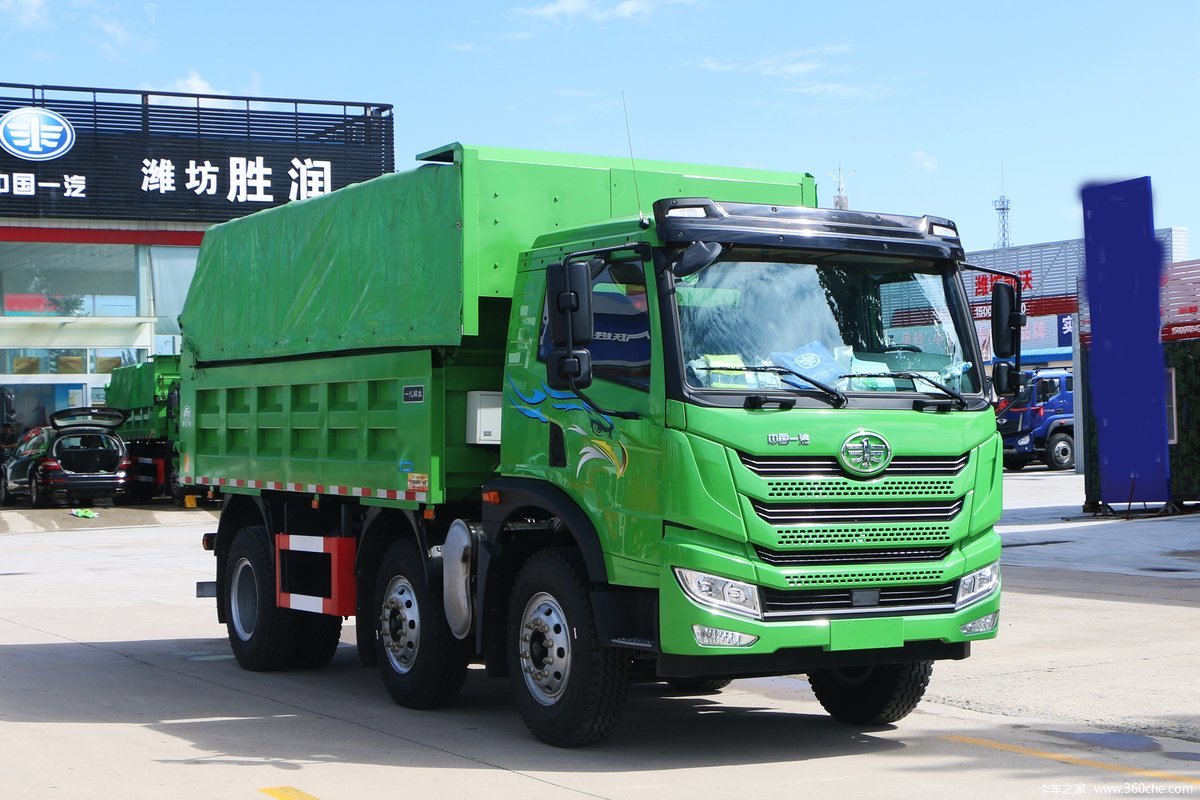 青岛解放 龙V2.0 220马力 6X2 5米自卸车(国六)