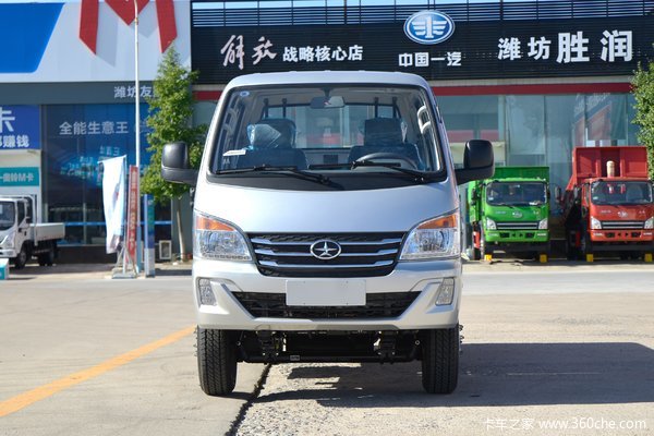 黑豹汽车 快运豹 1.6L 122马力 汽油 3.5米排半栏板微卡(国六)(YTQ1031WHQ309)