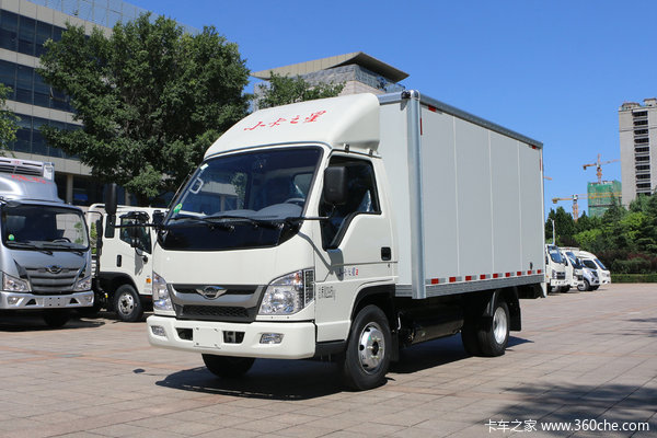 福田时代 小卡之星2 1.6L 105马力 CNG 3.67米单排厢式微卡(国六)(BJ5035XXY5JC5-12)