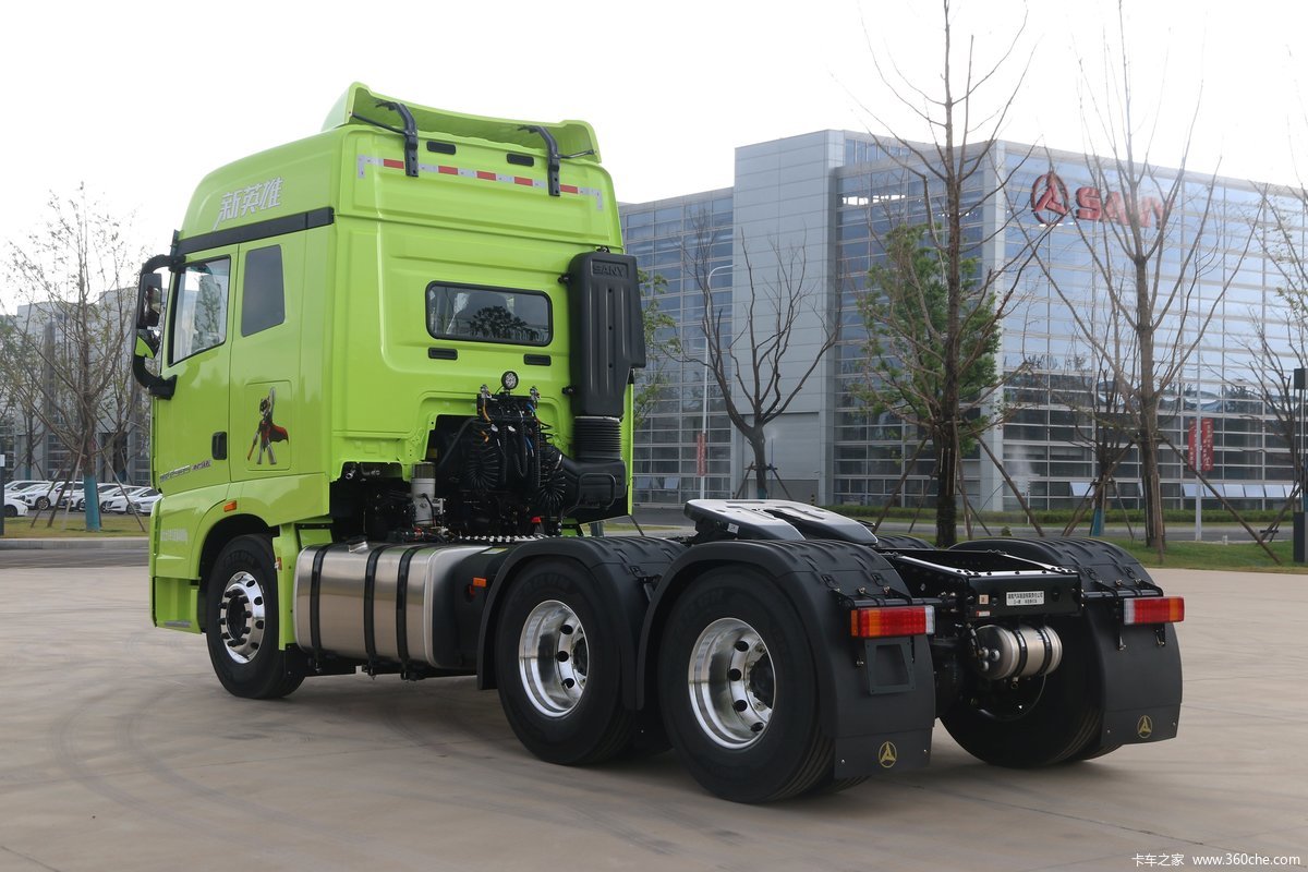 【图】三一重卡 江山·英雄版 585马力 6X4 AMT自动挡牵引车(国六)(HQC42503S1S13F)_实拍图片_1514948_卡车之家