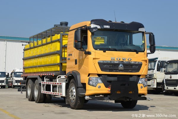 中国重汽 HOWO TX 350马力 6X4 除雪车(绿叶牌)(JYJ5257TCXF3)